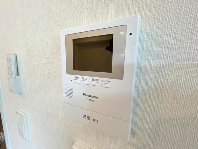 セキュリティ　カメラ付インターホン（イメージ）