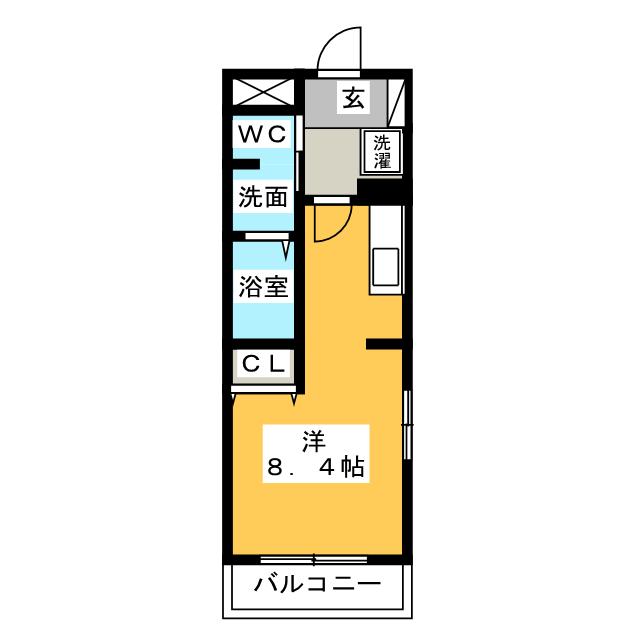 ＭａｒｉａＲｏｓｓｏ天神山の間取り