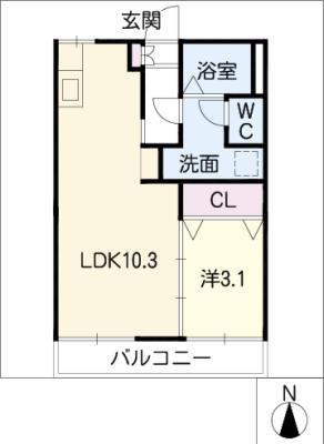 ラフォーレ森の間取り