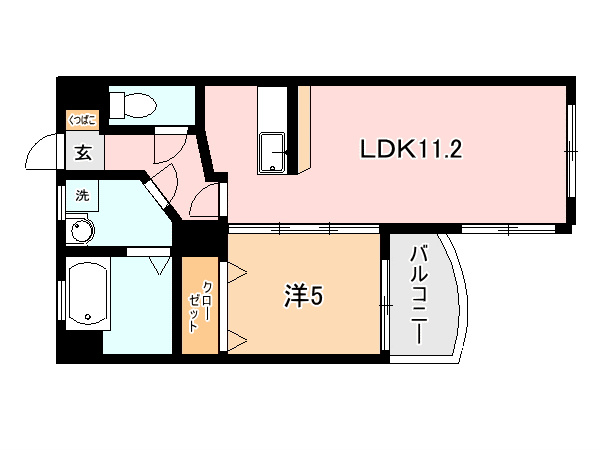 リッチハイツの間取り