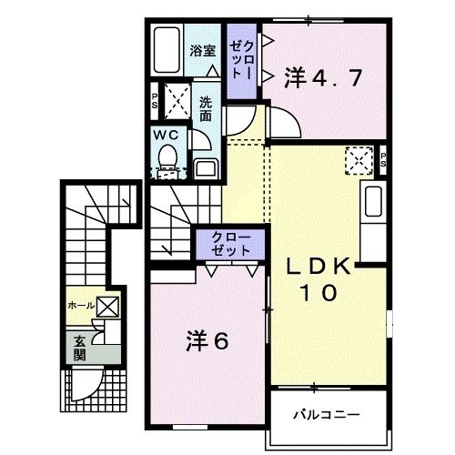 クレインフィールドIIの間取り