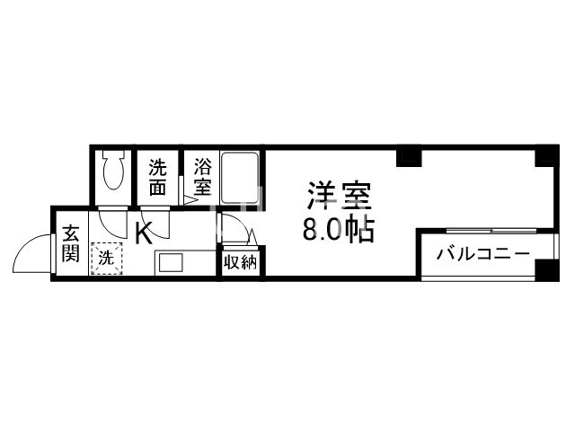 GROOVE京都五番町の間取り