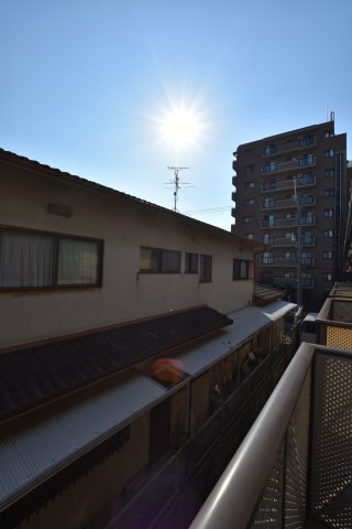 【松原市東新町のアパートの眺望】