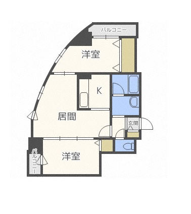 パルティーレ創成イーストの間取り