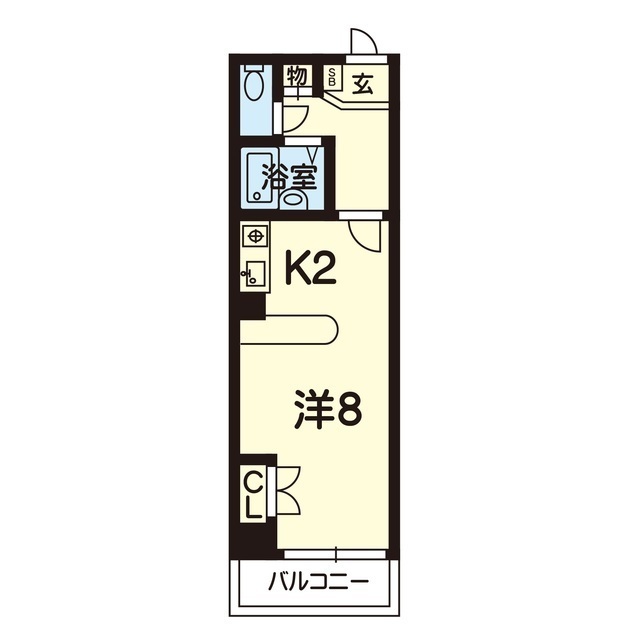 リライズ呉服町の間取り