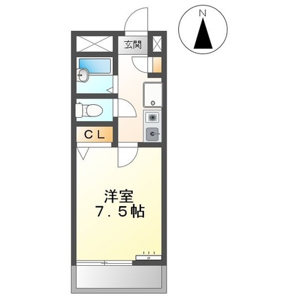 ロジュマンIIの間取り