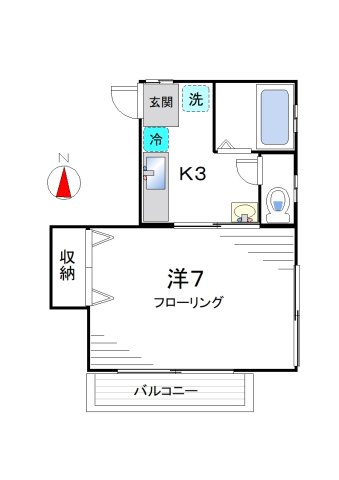 【第２天龍荘の間取り】