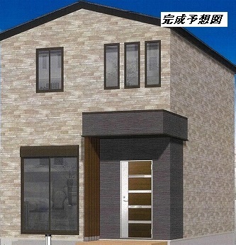 米田戸建てＢの建物外観