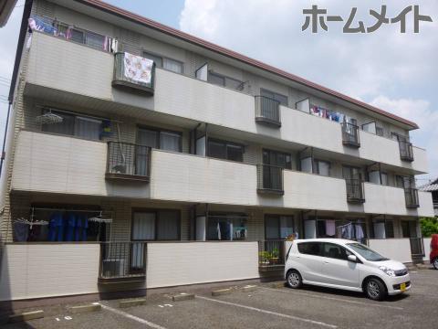 【柿沢ハイツＢの建物外観】