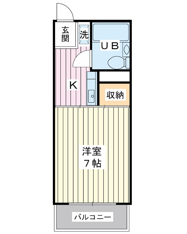 メゾン今川の間取り