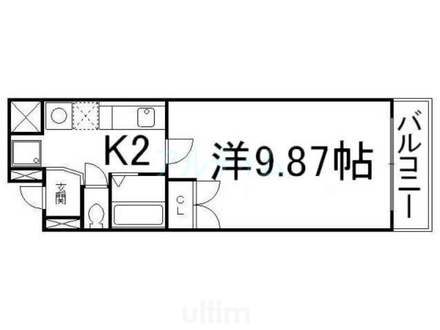 プロスペクト河原町五条の間取り