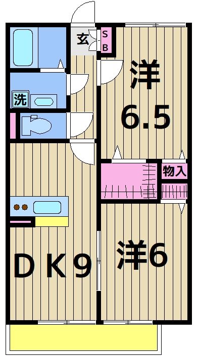 ロイヤルヒルＥａｓｔの間取り