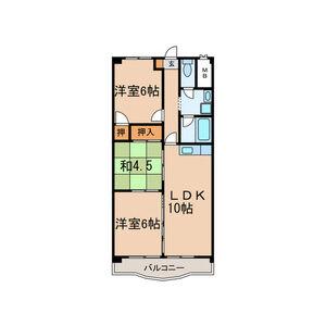 瀬戸市城ケ根町のマンションの間取り