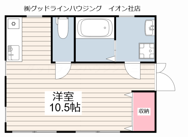 ハイツ・コンブリオの間取り