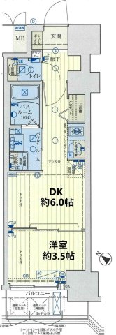 スワンズシティ神戸ウエストの間取り