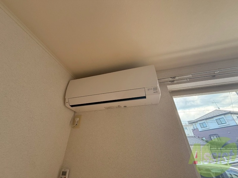 その他設備　エアコンも設置されております。毎日の暮らしが快適になりますね
