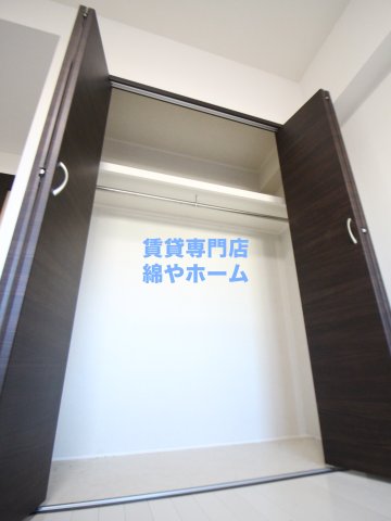 収納　たっぷりとした収納スペースです