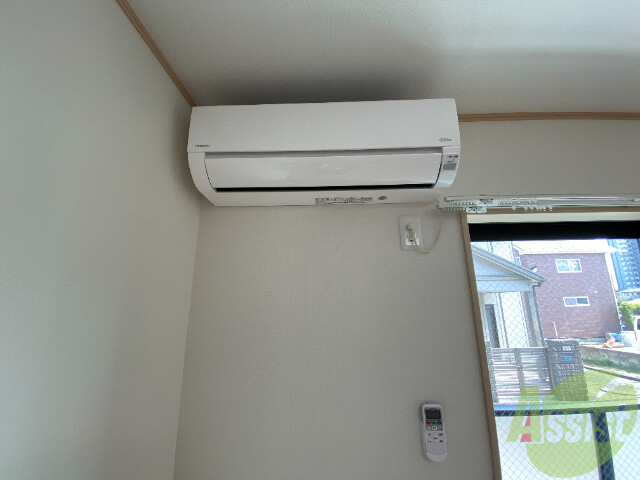 その他設備　エアコン設備、夏は涼しく、冬は暖かいですね！