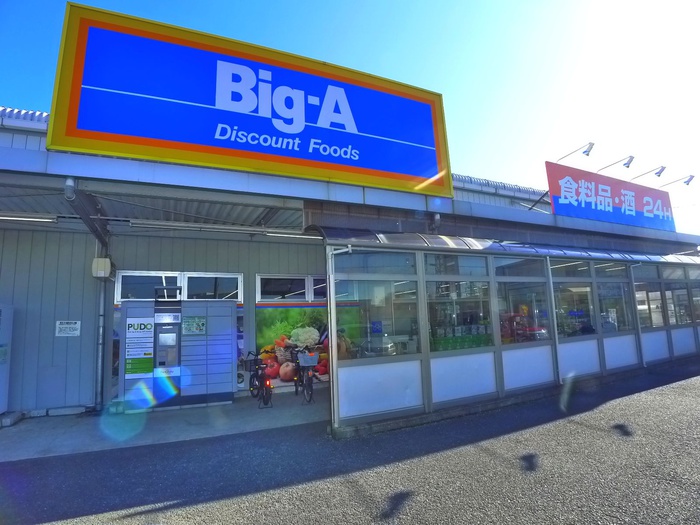 スーパー　ビッグエー（スーパー）まで257m