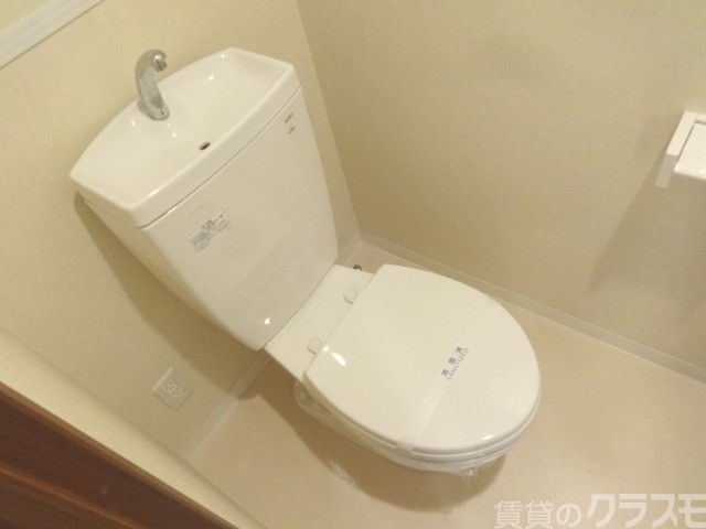 トイレ　トイレ掃除ファイトです！