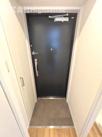 玄関　ゆったりとした玄関です