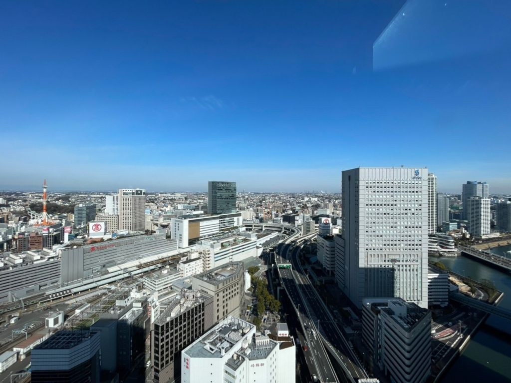 眺望　横浜駅方面