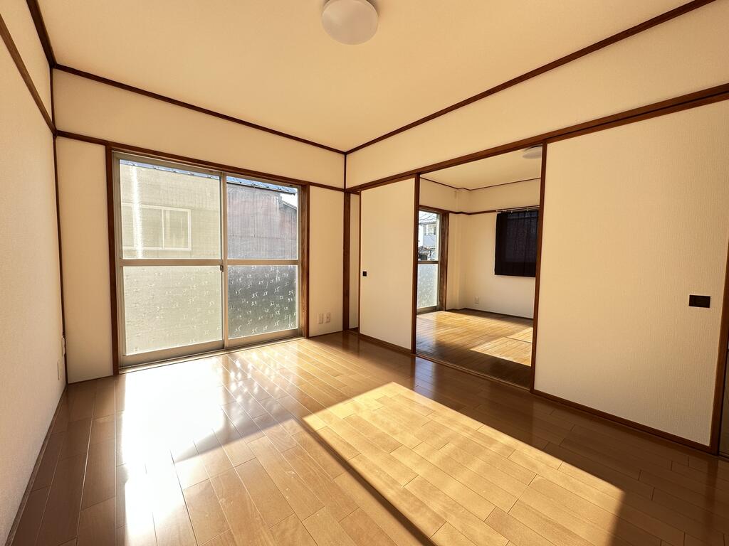 居室・リビング　洋室2室の2DKです。