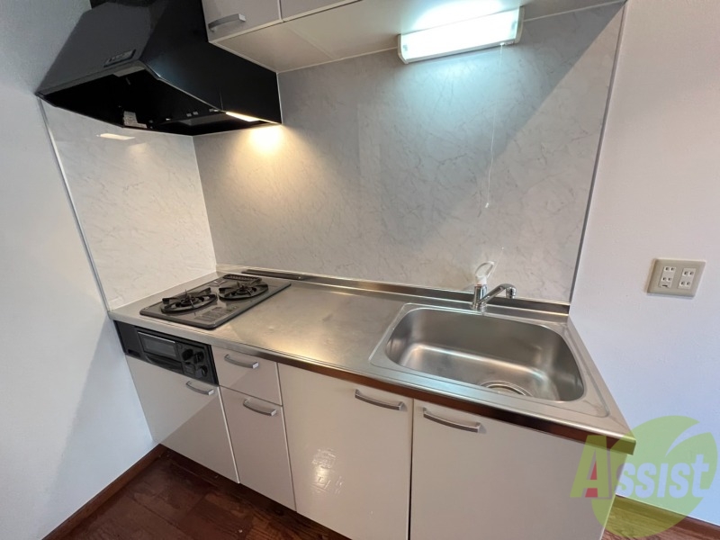 キッチン　キッチンは調理スペースもしっかりあっていいですね～