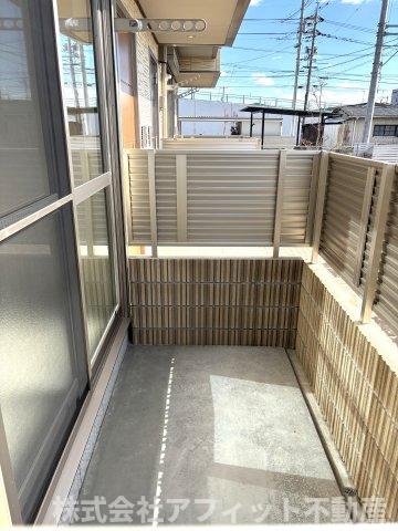 バルコニー　南東向き