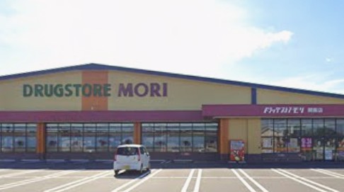 ドラックストア　ドラッグストアモリ関園店（ドラッグストア）まで850m
