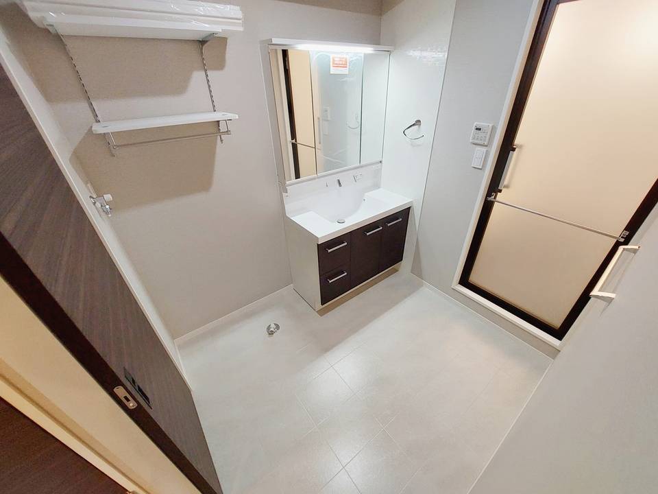 洗面設備　洗濯機置場