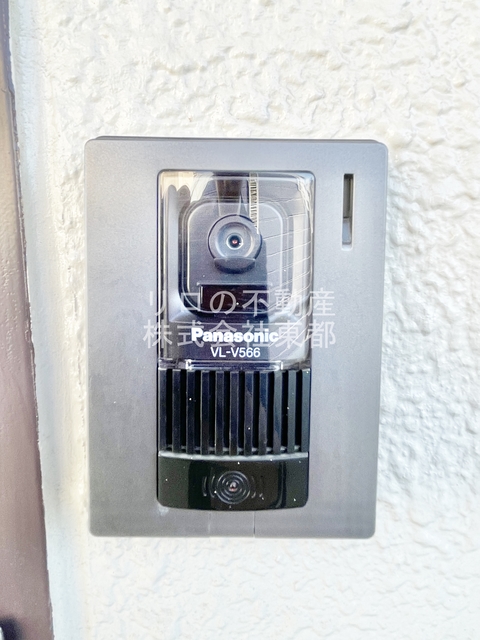 セキュリティ　ＴＶモニター付インターホンがあるので訪問者が一目でわかります