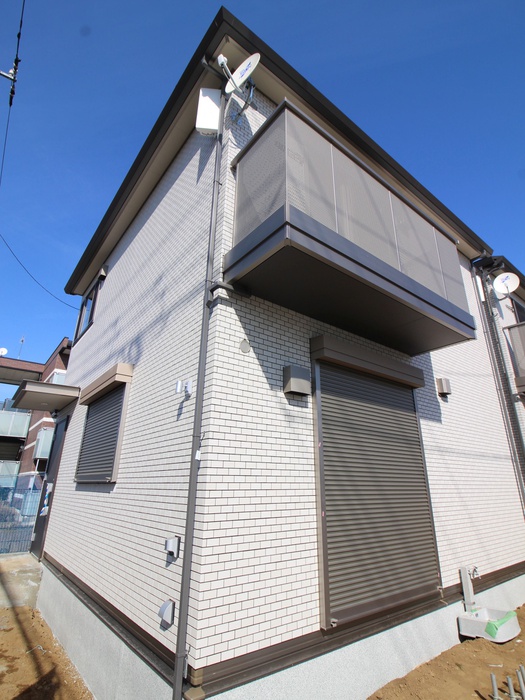 建物外観　建築中