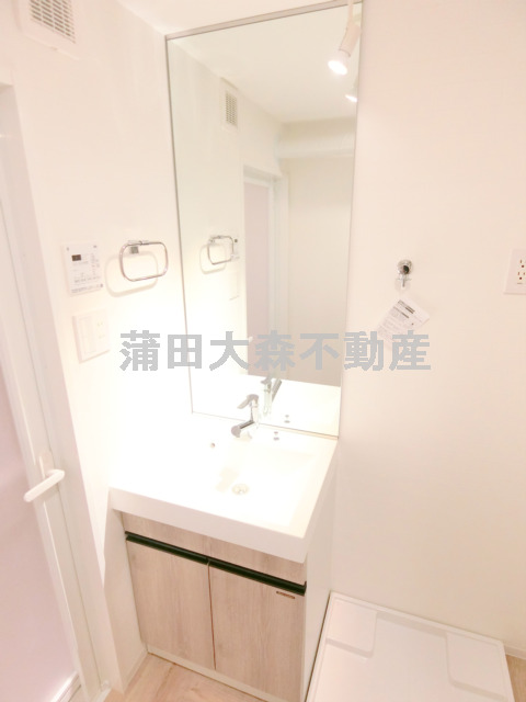 洗面設備　独立洗面台　洗面脱衣所　洗濯機置き場