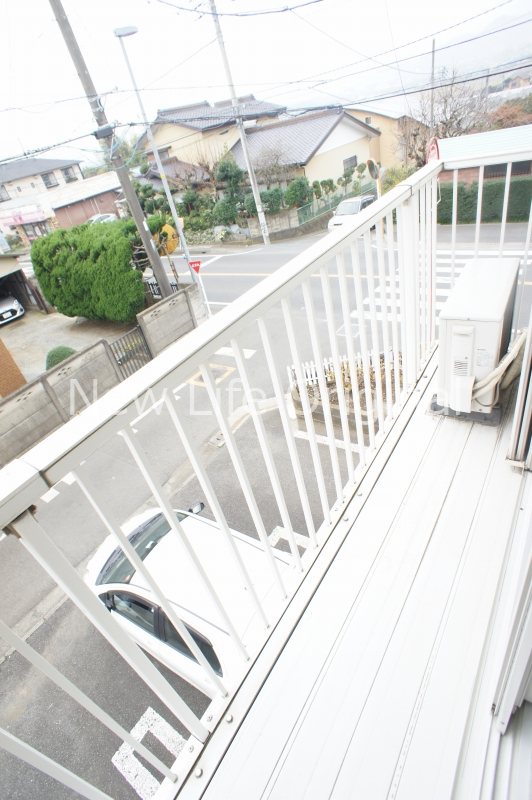 バルコニー　洗濯物がよく乾く、日当たり＆風通し良好のバルコニーです☆