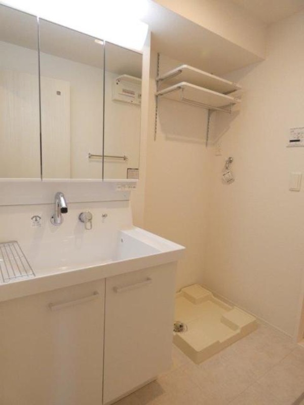 洗面設備　図面と現状に相違がある場合には現状を優先