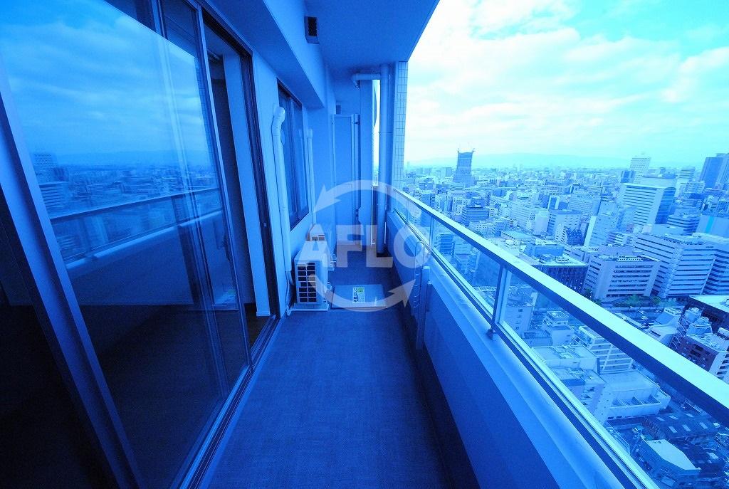 バルコニー　大阪ひびきの街ザ・サンクタスタワー　バルコニー