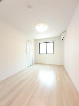 眺望　寝室にもエアコン付