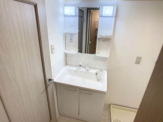 洗面設備　※他号室の写真です
