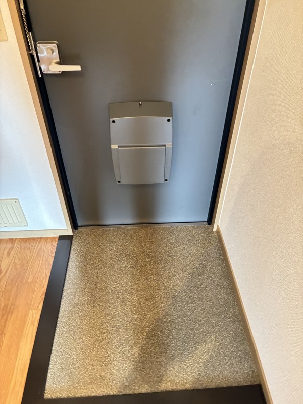 玄関　落ち着いた玄関です