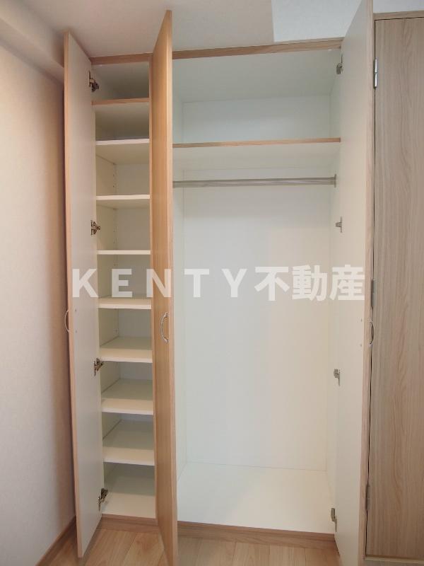 収納　収納があります