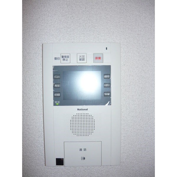 セキュリティ　TVモニター付きインターホン★