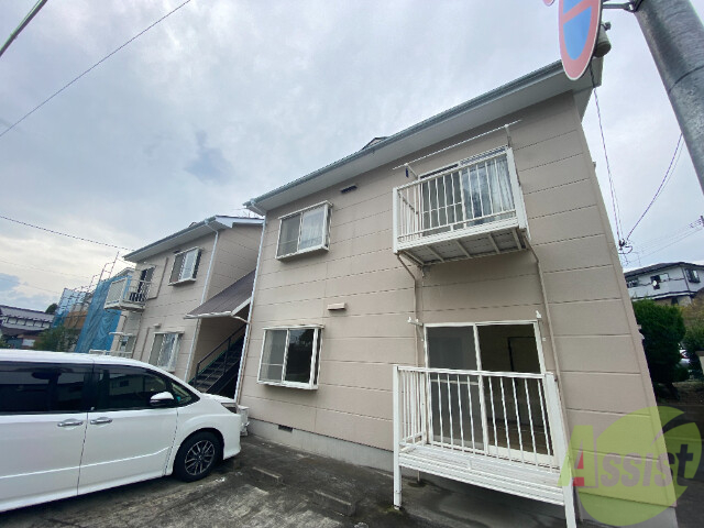 建物外観　多賀城市浮島「コーポ高原」
