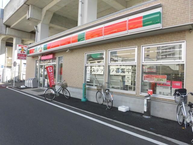 コンビニ　サンクス京成船橋店（コンビニ）まで800m