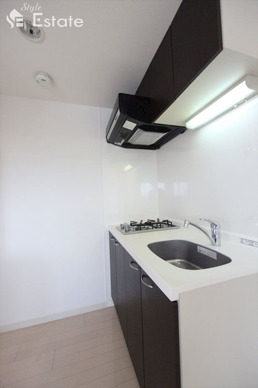 キッチン　二口ガスコンロ付★キッチン