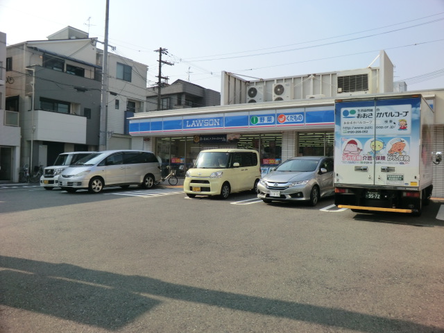 コンビニ　ローソン阪南町5丁目店（コンビニ）まで283m