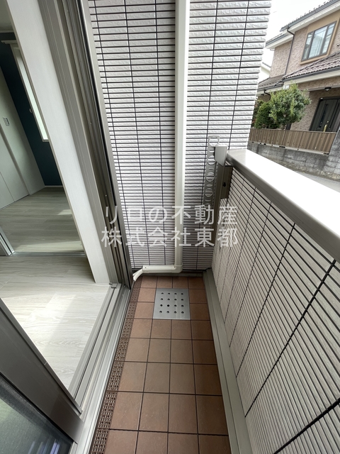 バルコニー　バルコニー付！お天気のいい日は洗濯物も気持ちよく干せますね！