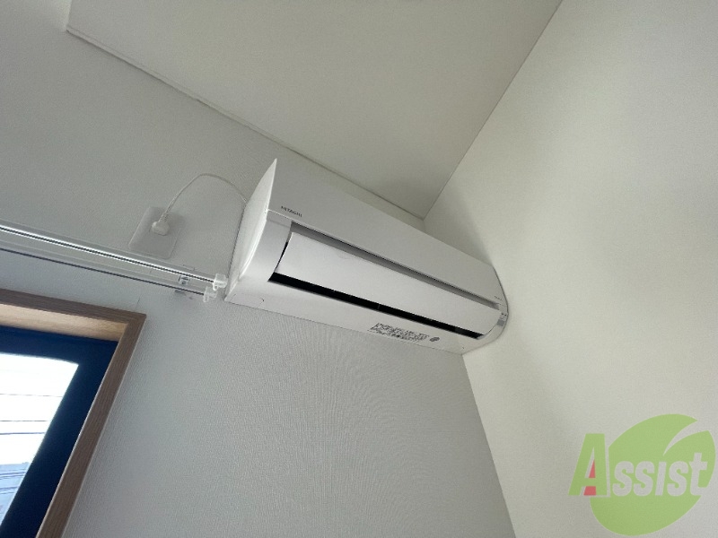 その他設備　エアコンが付いているので夏も冬も快適ですね～。