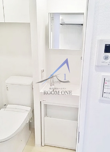 洗面設備　洗面台です。