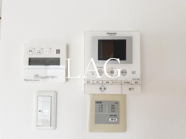 セキュリティ　モニターつきインターホンです。
